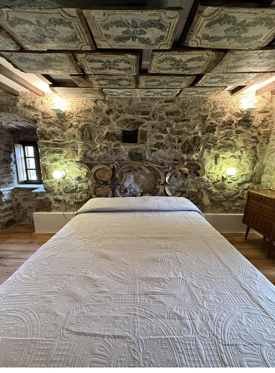 Soffitto a cassettoni dipinti, Pia de' Tolomei