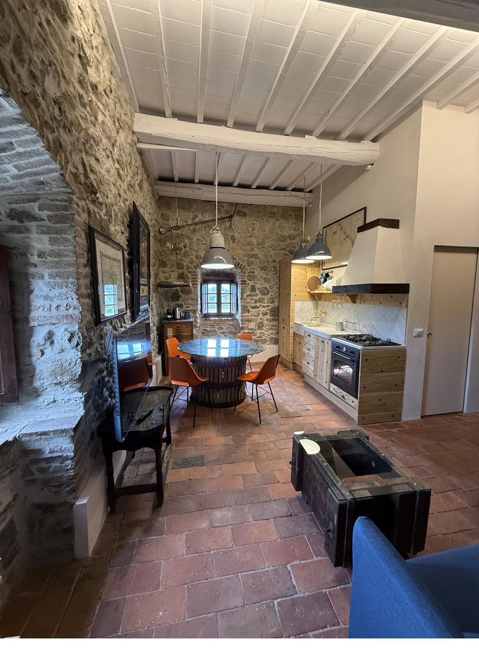 Cucina a vista, secondo piano, Pia de' Tolomei